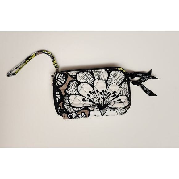 Vera Bradley Women Citron Crossbody Wallett Triple Compartment - Picture 9 of 12